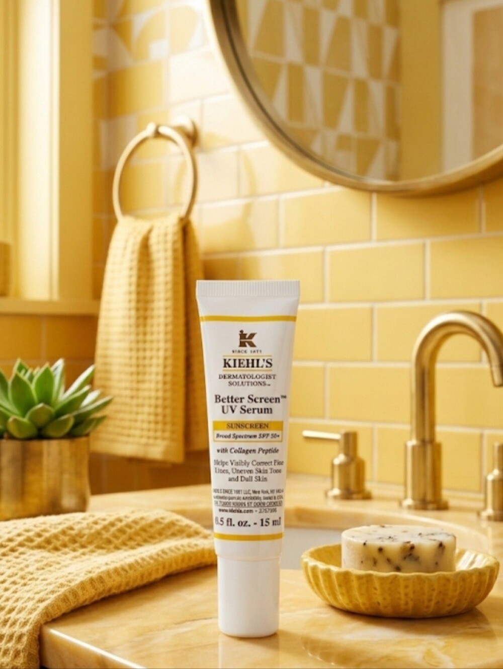 Kiehl’s Better Screen™ UV Serum SPF 50+ Facial Sunscreen 15ml Limited Edition